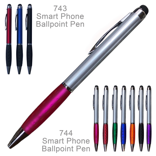 Twist Action Pen With Stylus - Ready Inventory in New Jersey... from ASI 45100 Chulani Promotional Products, Inc / Competitive Edge Innovations/Chulani