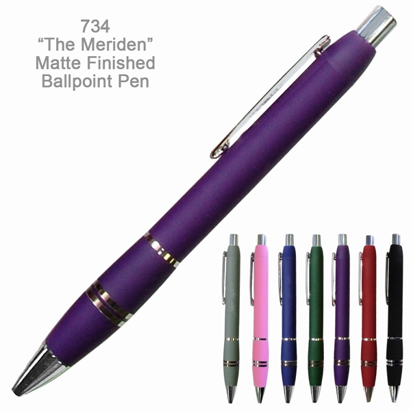 Stylish Ballpoint Pen With Comfort Grip - Ready Inventory In New... from ASI 45100 Chulani Promotional Products, Inc / Competitive Edge Innovations/Chulani