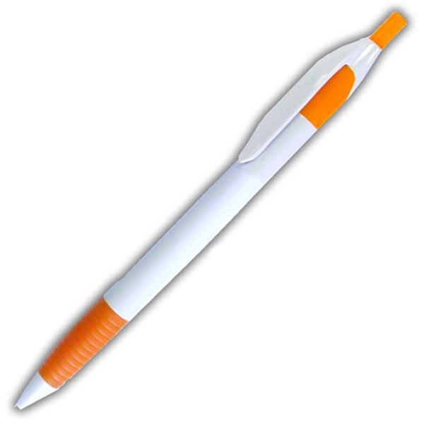 The New Yorker Ballpoint Pen, With Comfort Grip - Ready Inventory... from ASI 45100 Chulani Promotional Products, Inc / Competitive Edge Innovations/Chulani