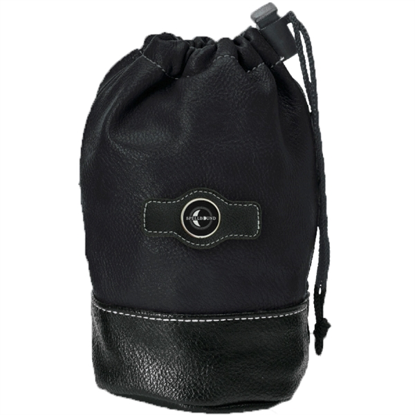 7 1/4"H x 4"W drawstring pouch made of synthetic leather and... from ASI 38120 Ball Pro / Diversified Quality Kitchenware