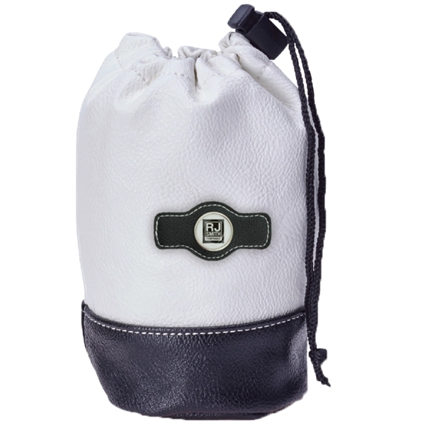 7 1/4"H x 4"W drawstring pouch made of synthetic leather and... from ASI 38120 Ball Pro / Diversified Quality Kitchenware