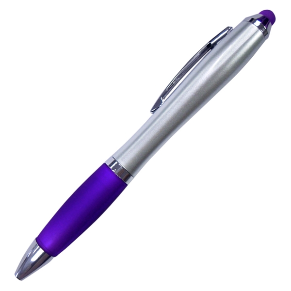Twist Action Stylish Pen With Stylus - Ready Inventory in New... from ASI 45100 Chulani Promotional Products, Inc