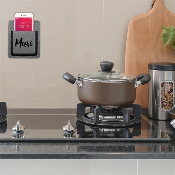 4.3" x 5.2" expandable elastic and polyurethane pocket with adhesive qualities.... from ASI 90807 Tekweld