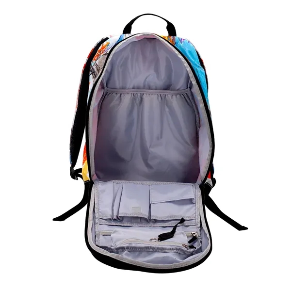 Technical backpack featuring sturdy zipper, ergonomic shoulder straps, and laptop pouch.... from ASI 88060 Snugz/USA Inc / SnugZ USA®