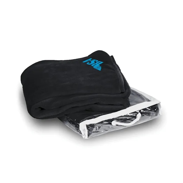 Gift set with 50" x 60" fleece blanket, 17 oz. stainless... from ASI 90807 Tekweld