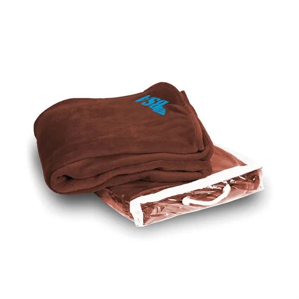 Gift set with 50" x 60" fleece blanket, 17 oz. stainless... from ASI 90807 Tekweld