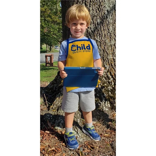 14" x 14" long child-sized apron; includes continuous tie strings, 2... from ASI 31260 AdCapitol