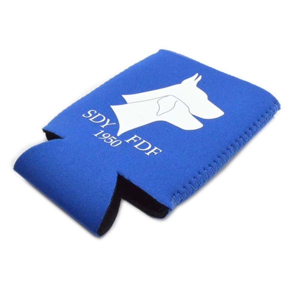 5.12" x 3.94" colorful collapsible neoprene can cooler with collapsible design.... from ASI 37218 Athena Promo (tm)