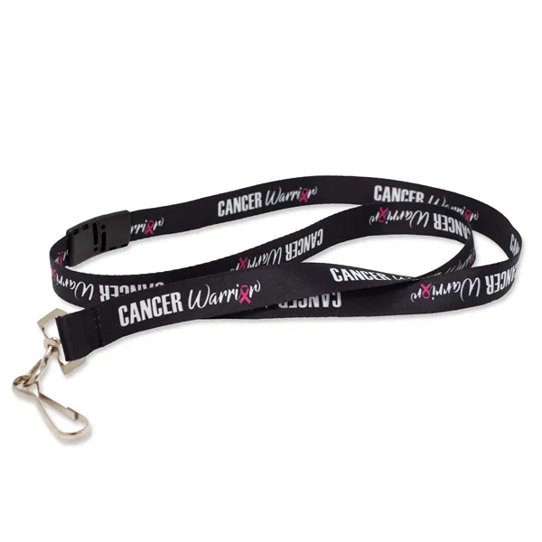 Show your support for a worthy cause with these quality lanyards... from ASI 79898 Promovision / PROMOVISION