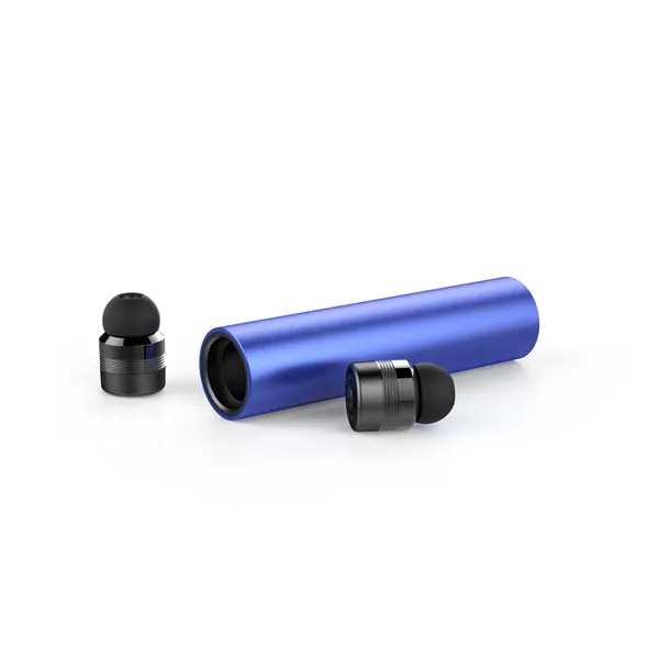 Bluetooth C-Bullet earbuds with a charging box battery... from ASI 90807 Tekweld
