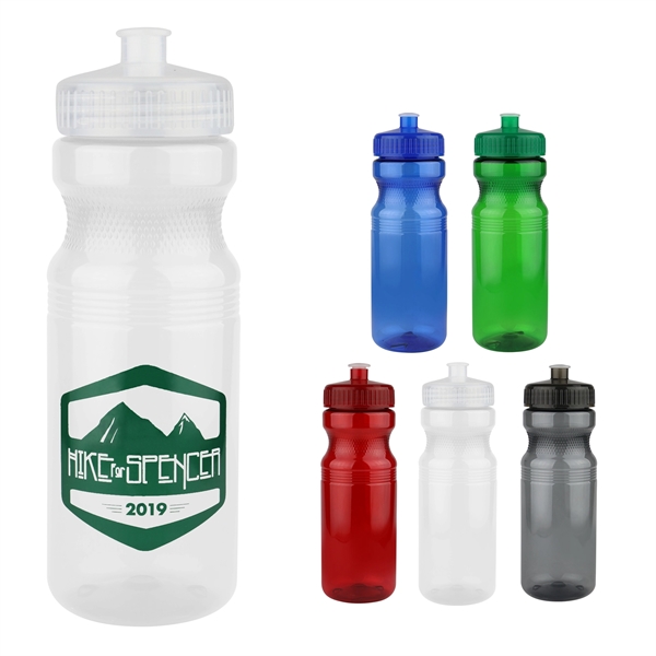 Sports Bottle 24oz.; An attractive sports bottle with translucent color and... from ASI 79840 The Proinnovative Line / Proinnovative Line