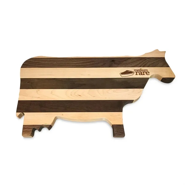 Solid wood cow shaped cutting board.... from ASI 88156 Solid Dimensions Inc / Solid Dimensions Line
