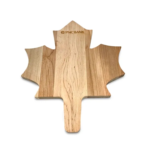 Solid wood maple leaf shaped cutting board.... from ASI 88156 Solid Dimensions Inc / Solid Dimensions Line