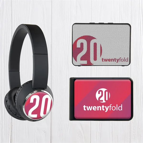 Bundle includes the Boxanne™ Wireless Speaker, Tenfour 2.0™ Power Bank, &... from ASI 61966 HPG / OrigAudio HPG Gold