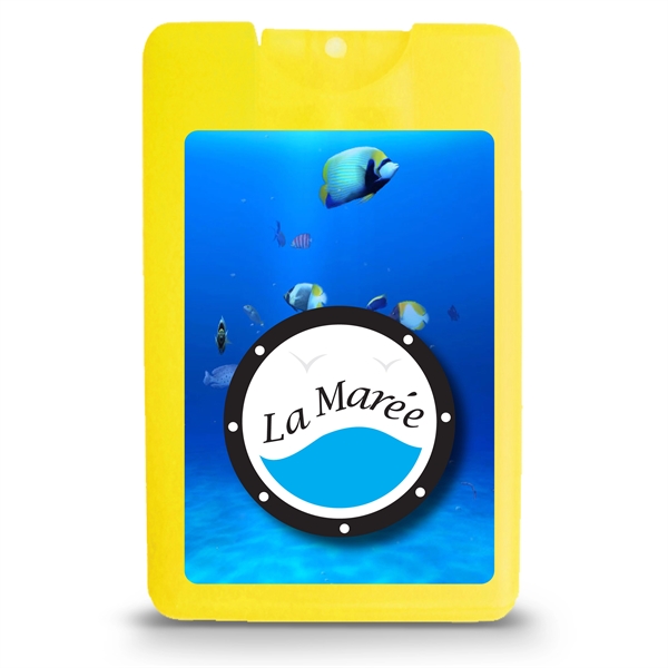 Fully customized booklet with antibacterial sanitizer spray.... from ASI 90807 Tekweld