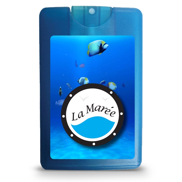 Fully customized booklet with antibacterial sanitizer spray.... from ASI 90807 Tekweld