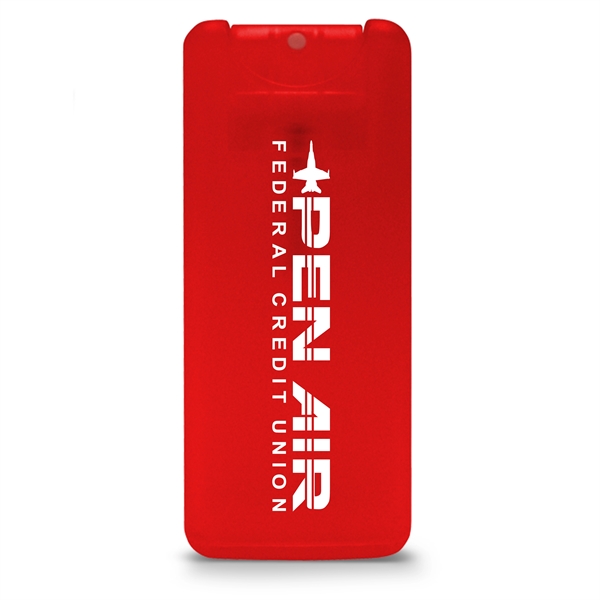 Fully customized booklet with Mini Credit Card Hand Sanitizer.... from ASI 90807 Tekweld