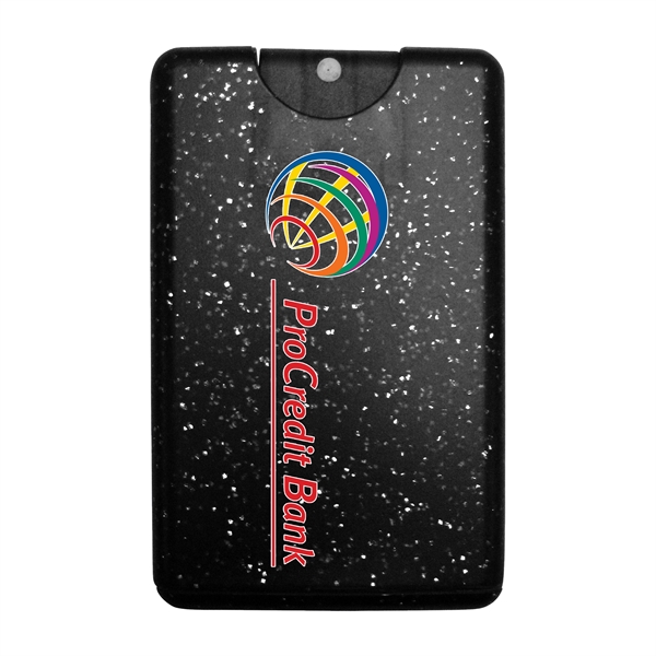 Fully customized booklet with bling credit card antibacterial hand sanitizer.... from ASI 90807 Tekweld