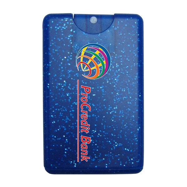 Fully customized booklet with bling credit card antibacterial hand sanitizer.... from ASI 90807 Tekweld