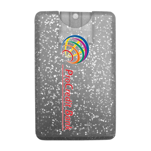 Fully customized booklet with bling credit card antibacterial hand sanitizer.... from ASI 90807 Tekweld