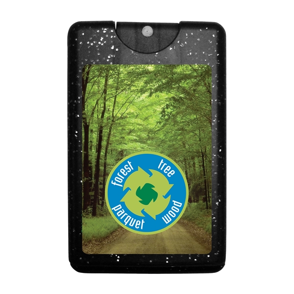 Fully customized booklet with bling credit card antibacterial hand sanitizer.... from ASI 90807 Tekweld