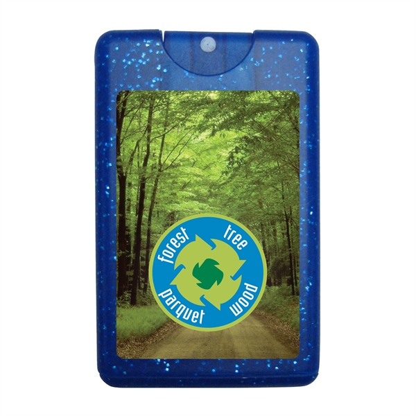 Fully customized booklet with bling credit card antibacterial hand sanitizer.... from ASI 90807 Tekweld