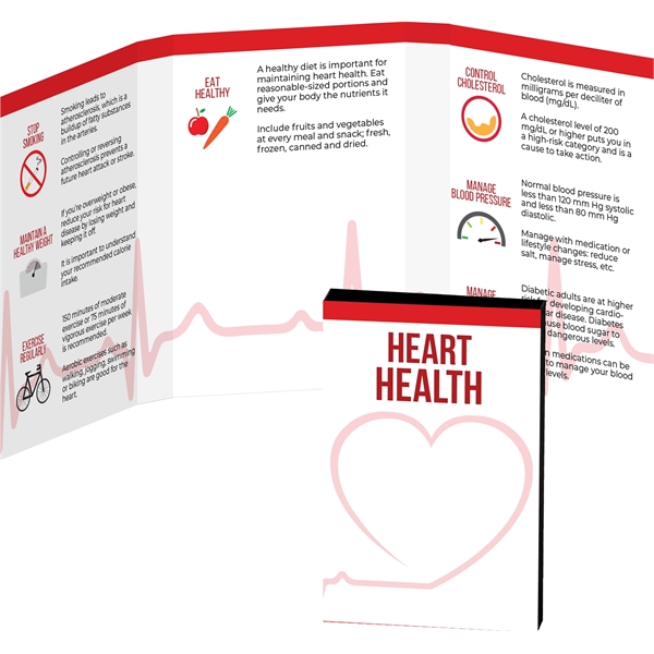 Awareness Tek booklet with single or double fold option and tooth-shaped... from ASI 90807 Tekweld