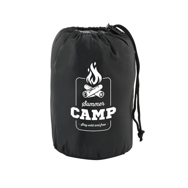 Self-inflating, water-resistant foam pillow with elastic band that wraps around the... from ASI 93990 IMAGEN Brands