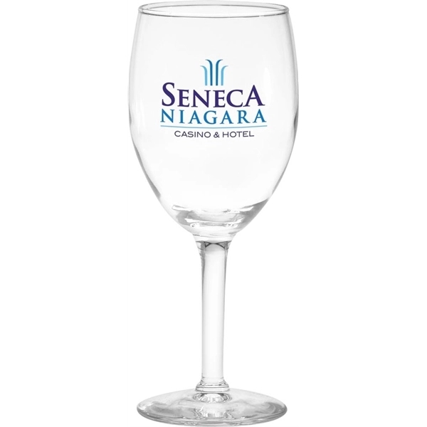 8 oz. wine glass with customization.... from ASI 71920 Moderne Glass Company Inc / Glass America®