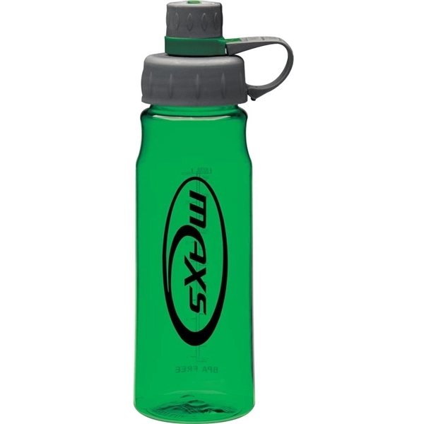 28 oz. BPA-free sports bottle with twist on/off lid, convenient sipper... from ASI 71920 Moderne Glass Company Inc / Glass America®