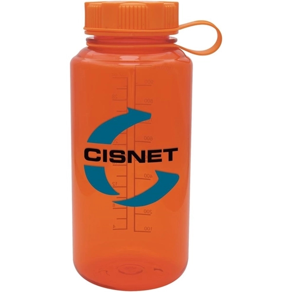 32 oz. BPA-free acrylic bottle with a leak resistant cap and... from ASI 71920 Moderne Glass Company Inc / Glass America®