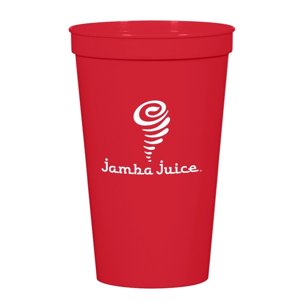 22 Oz. Big Game Stadium Cup. Made With Up To 25%... from ASI 61125 Hit Promotional Products / Hit®