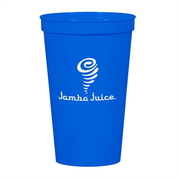 22 Oz. Big Game Stadium Cup. Made With Up To 25%... from ASI 61125 Hit Promotional Products / Hit®