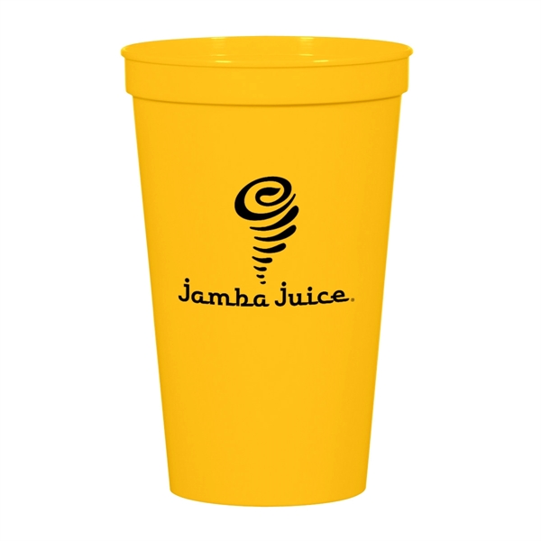 22 Oz. Big Game Stadium Cup. Made With Up To 25%... from ASI 61125 Hit Promotional Products / Hit®