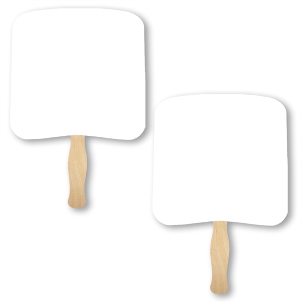 Bread shaped full color sandwiched style hand fans.... from ASI 93520 Ventura Inc