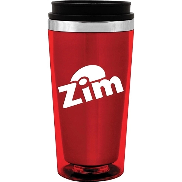 16 oz. ounce acrylic and stainless steel insulated tumbler with twist... from ASI 71920 Moderne Glass Company Inc / Glass America®