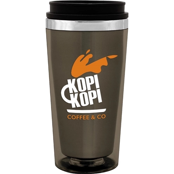 16 oz. ounce acrylic and stainless steel insulated tumbler with twist... from ASI 71920 Moderne Glass Company Inc / Glass America®