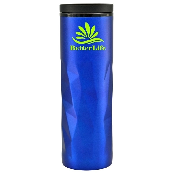 15 oz. stainless steel travel tumbler with double wall construction and... from ASI 71920 Moderne Glass Company Inc / Glass America®