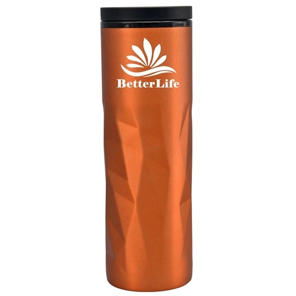 15 oz. stainless steel travel tumbler with double wall construction and... from ASI 71920 Moderne Glass Company Inc / Glass America®
