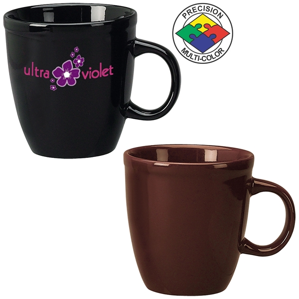 16oz mocha mug with c-shape handle, various colors available.... from ASI 80093 Pyrographics / Pyrographics Line