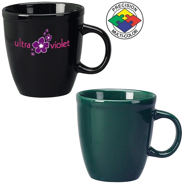 16oz mocha mug with c-shape handle, various colors available.... from ASI 80093 Pyrographics / Pyrographics Line