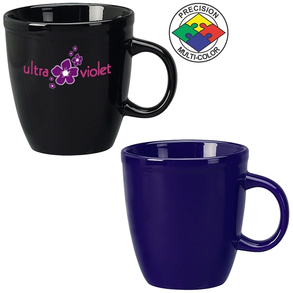 16oz mocha mug with c-shape handle, various colors available.... from ASI 80093 Pyrographics / Pyrographics Line