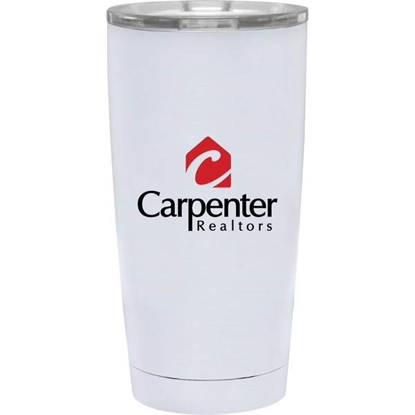 20 oz. Travel cup with double-wall stainless steel, vacuum insulation and... from ASI 71920 Moderne Glass Company Inc / MB Works Premium Line