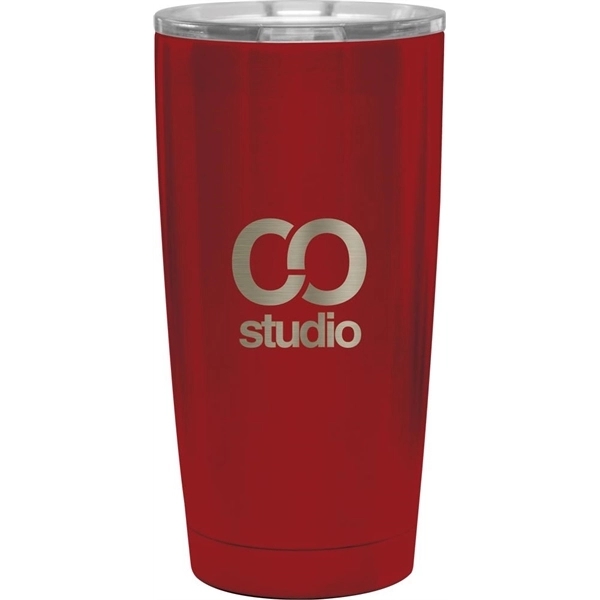 20 oz. tumbler made of double-wall stainless steel with vacuum insulation... from ASI 71920 Moderne Glass Company Inc
