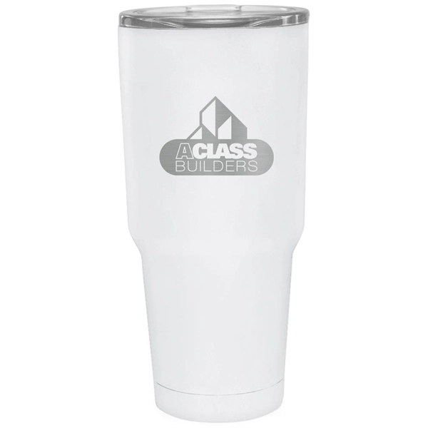 30 oz. tumbler made of double-wall stainless steel that's vacuum insulated... from ASI 71920 Moderne Glass Company Inc
