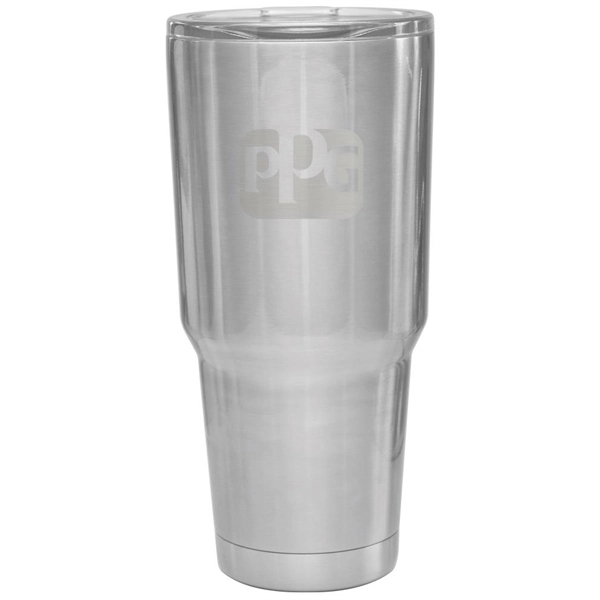 30 oz. tumbler made of double-wall stainless steel that's vacuum insulated... from ASI 71920 Moderne Glass Company Inc
