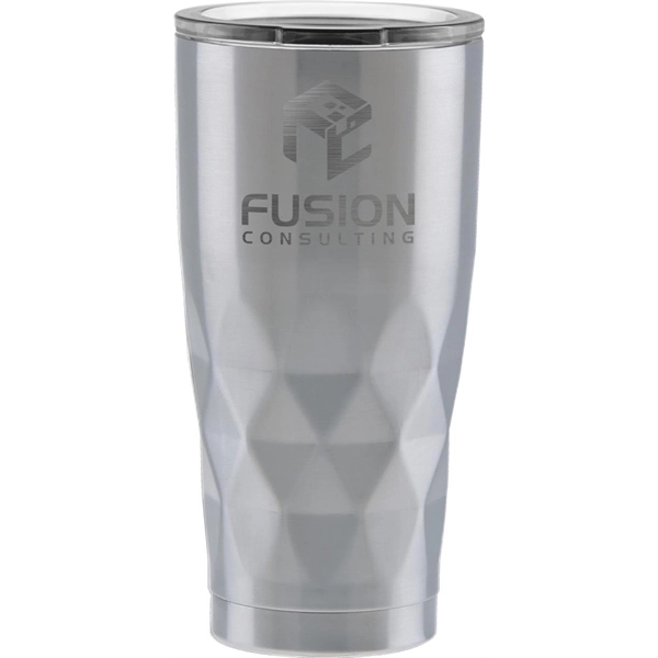20 oz. travel tumbler made of double-wall stainless steel with a... from ASI 71920 Moderne Glass Company Inc