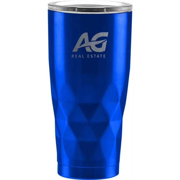 20 oz. travel tumbler made of double-wall stainless steel with a... from ASI 71920 Moderne Glass Company Inc