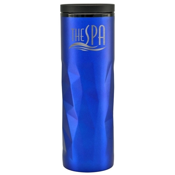 15 oz. stainless steel travel tumbler with double wall construction and... from ASI 71920 Moderne Glass Company Inc / Glass America®