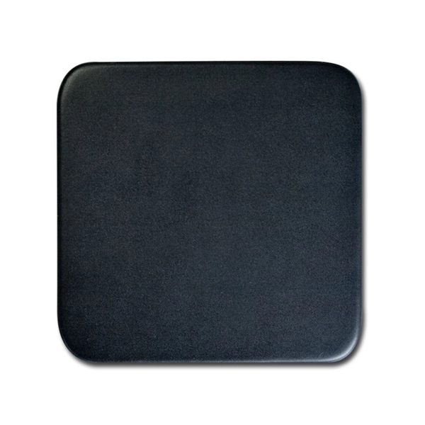 Square coaster made of leatherette with a rubber foam bottom for... from ASI 48125 Dacasso / DaCasso
